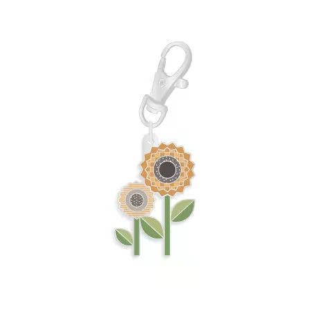 Autumn Sunflower Bag Charm