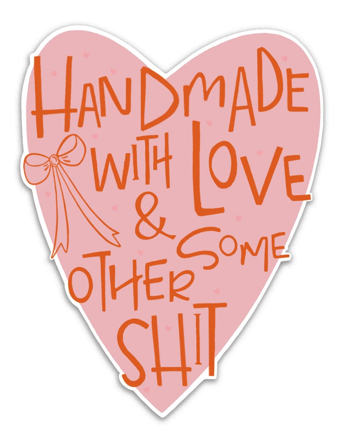 Handmade with Love Sticker