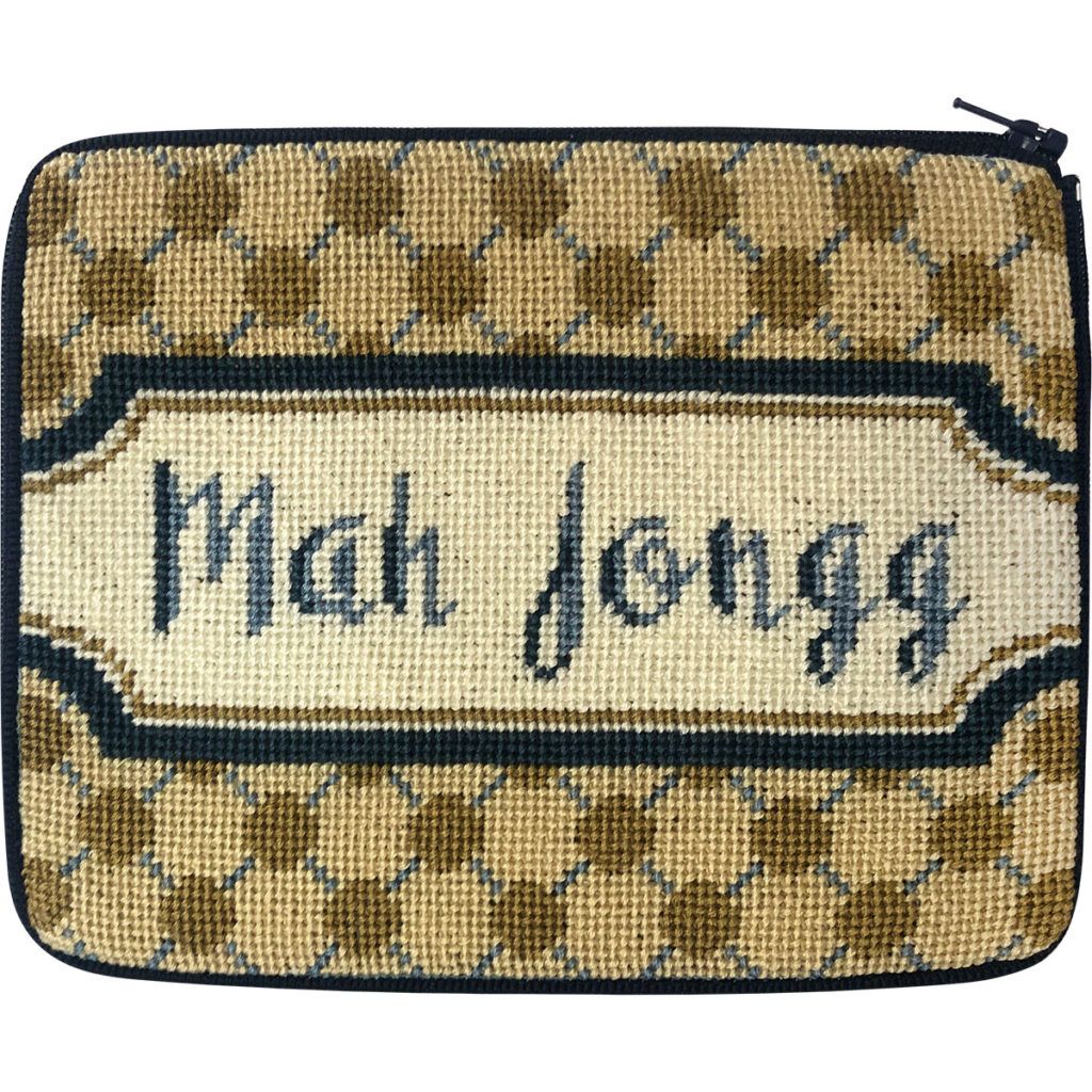 SZ7502: Mah Jongg Polka Dot Case