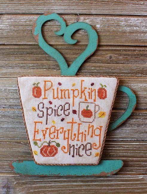 Pumpkin Spice  Everything Nice w/Green Tea Frame