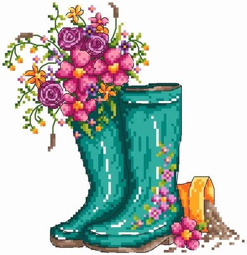 Spring Wellies