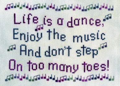 Life is a Dance w/Thread Pack