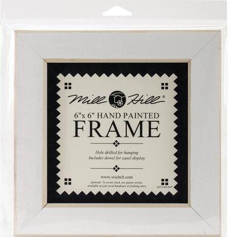 MH - Antique White Frame: 6" x 6"