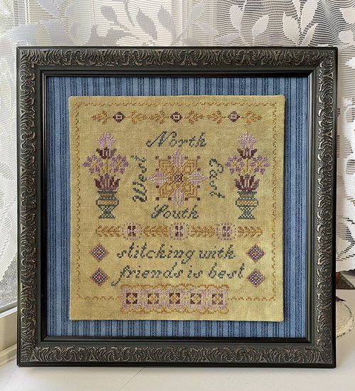 Stitching with Friends