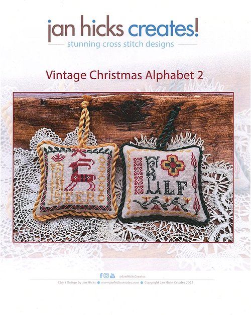 Vintage Christmas Alphabet 2