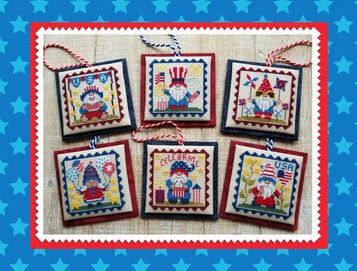 Patriotic Gnome Littles
