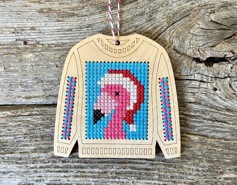 Flamingo Ugly Sweater Kit
