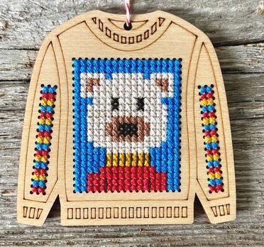 Polar Bear Ugly Sweater Kit