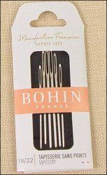 Bohin Tapestry Needle - Size 18-22