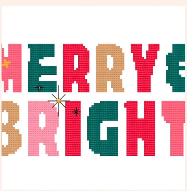 Retro Merry &amp; Bright