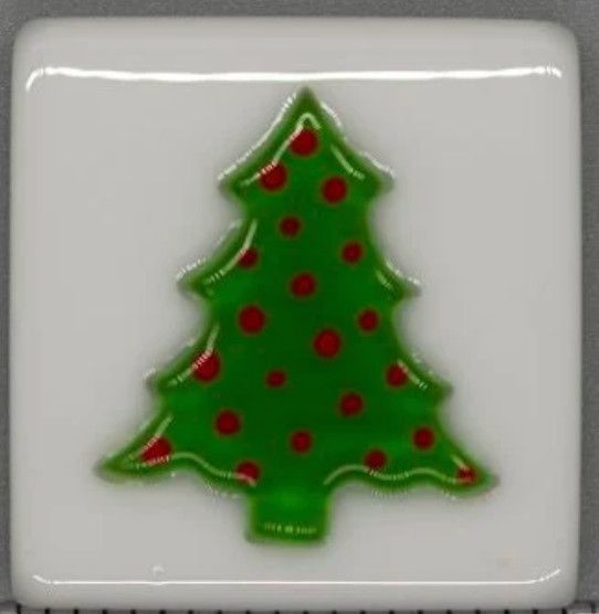BVA: Green Tree on White