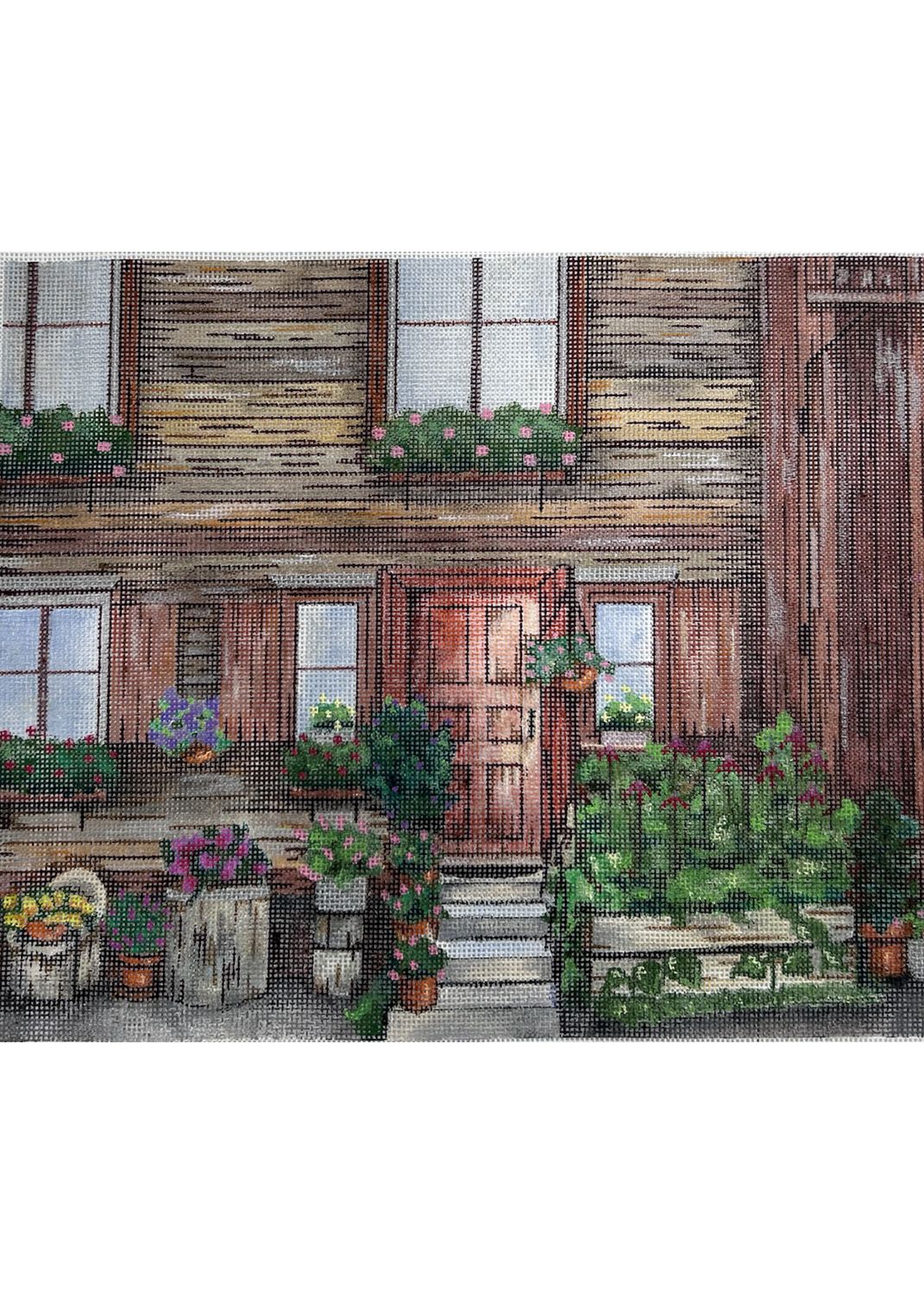 B-17 Floral Country Cottage