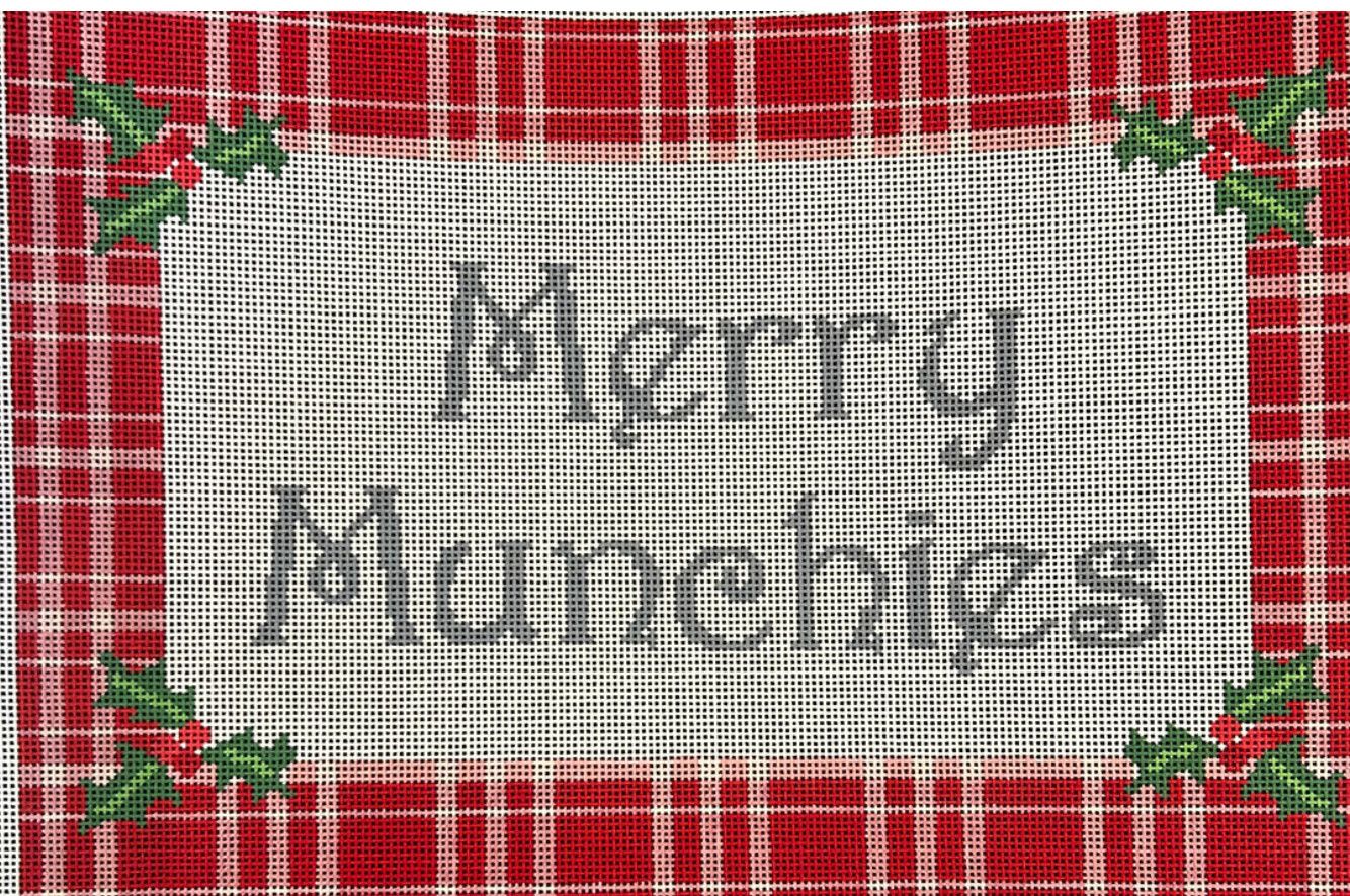 Pink/Red Plaid Merry Munchies
