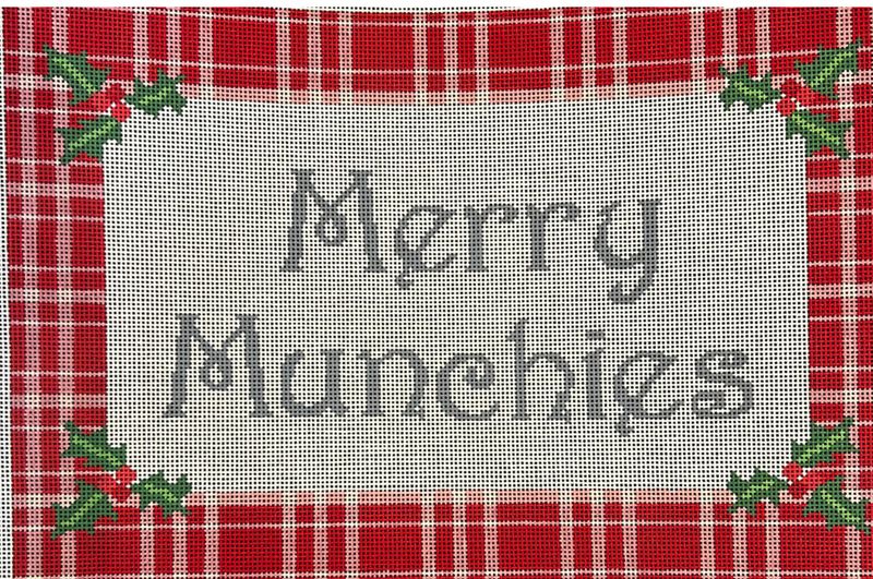 Pink/Red Plaid Merry Munchies