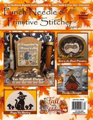 Punch Needle & Primitive Stitcher Mag: 2026 Fall