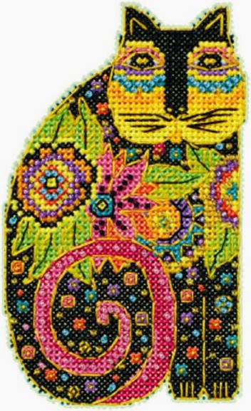LB20-2414: Blossoming Feline