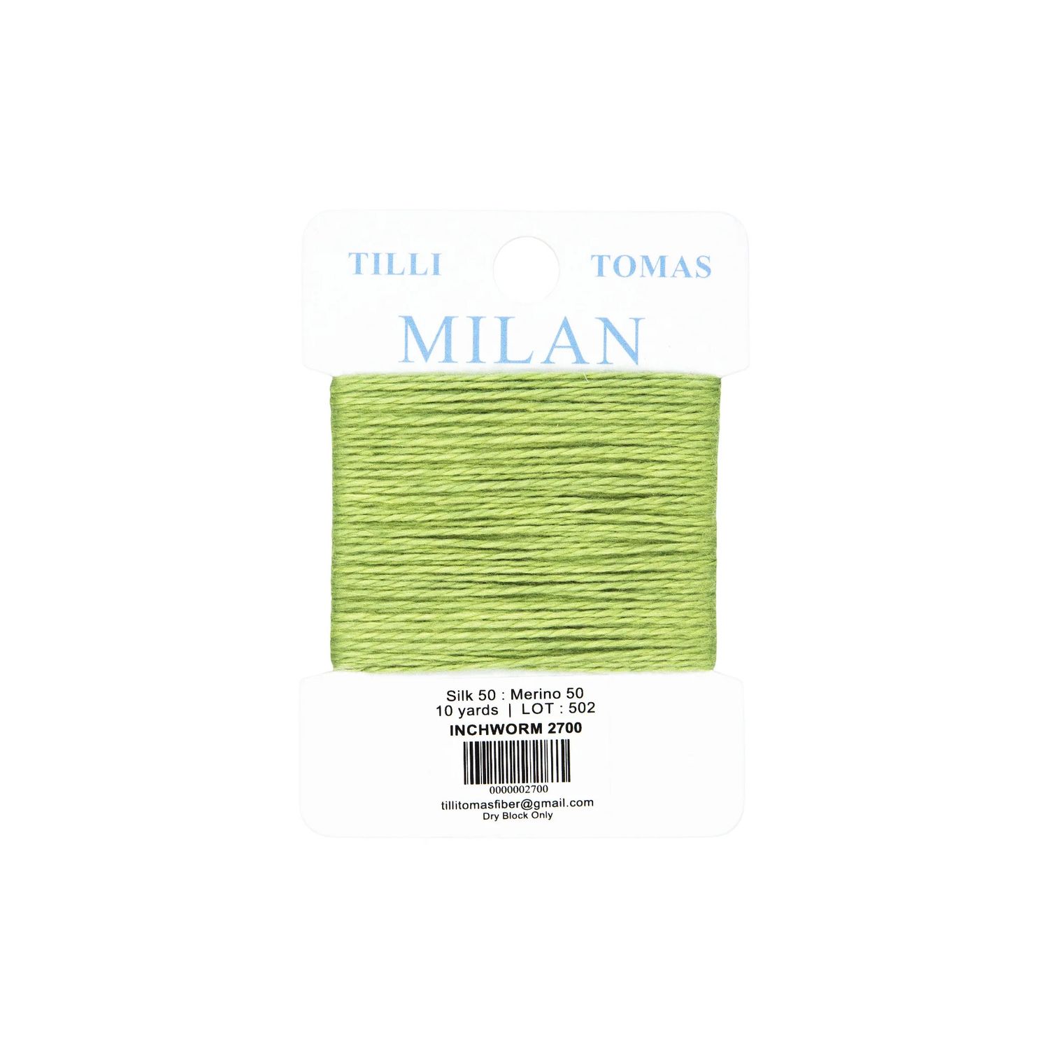 Milan 2700: Inchworm