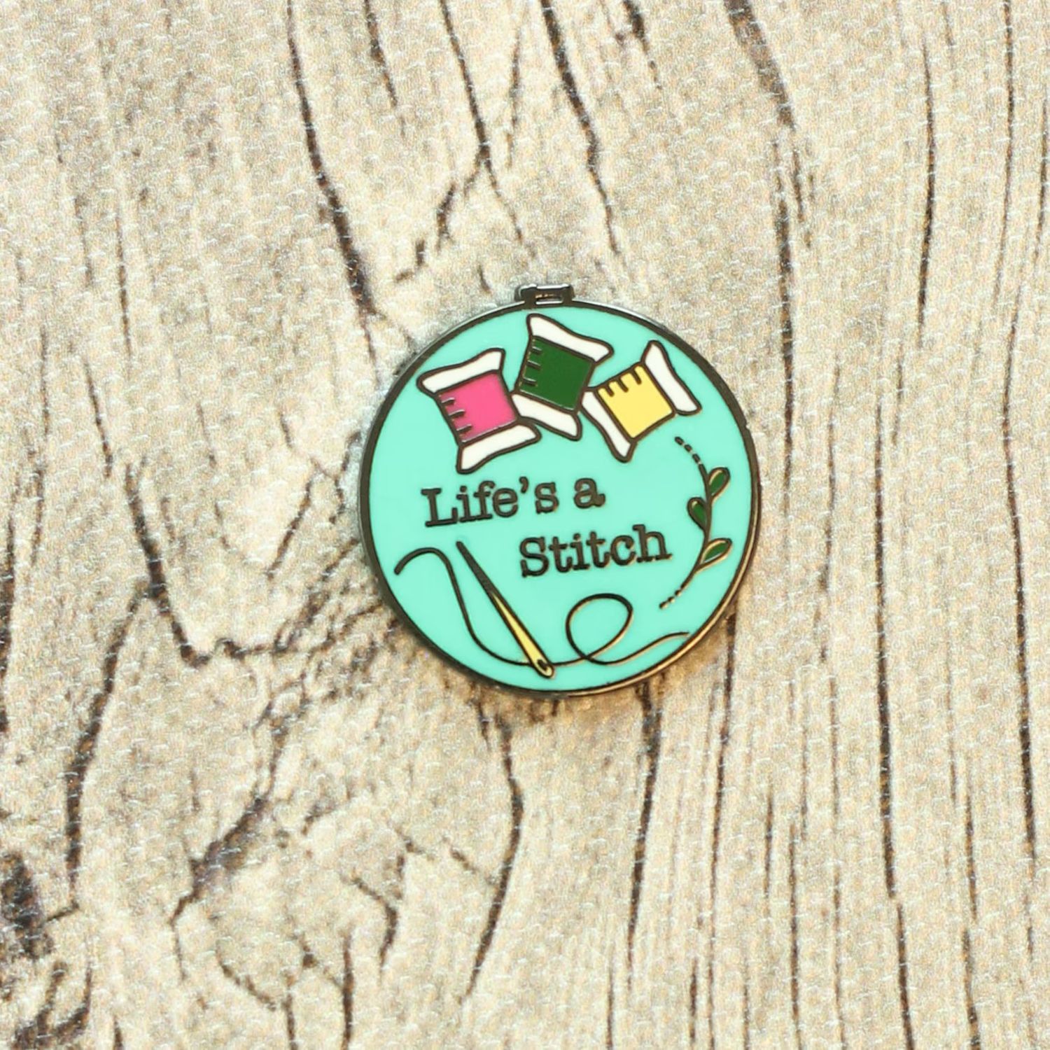 Life's A Stitch Needle Minder