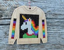 Rainbow Unicorn Ugly Sweater Kit
