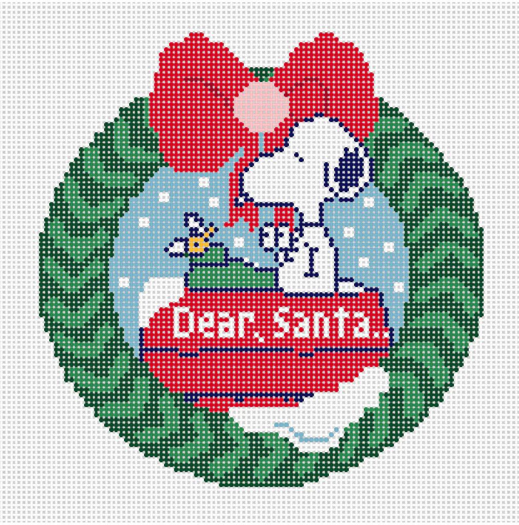 XMAS06: Snoopy Dear Santa (13 mesh)
