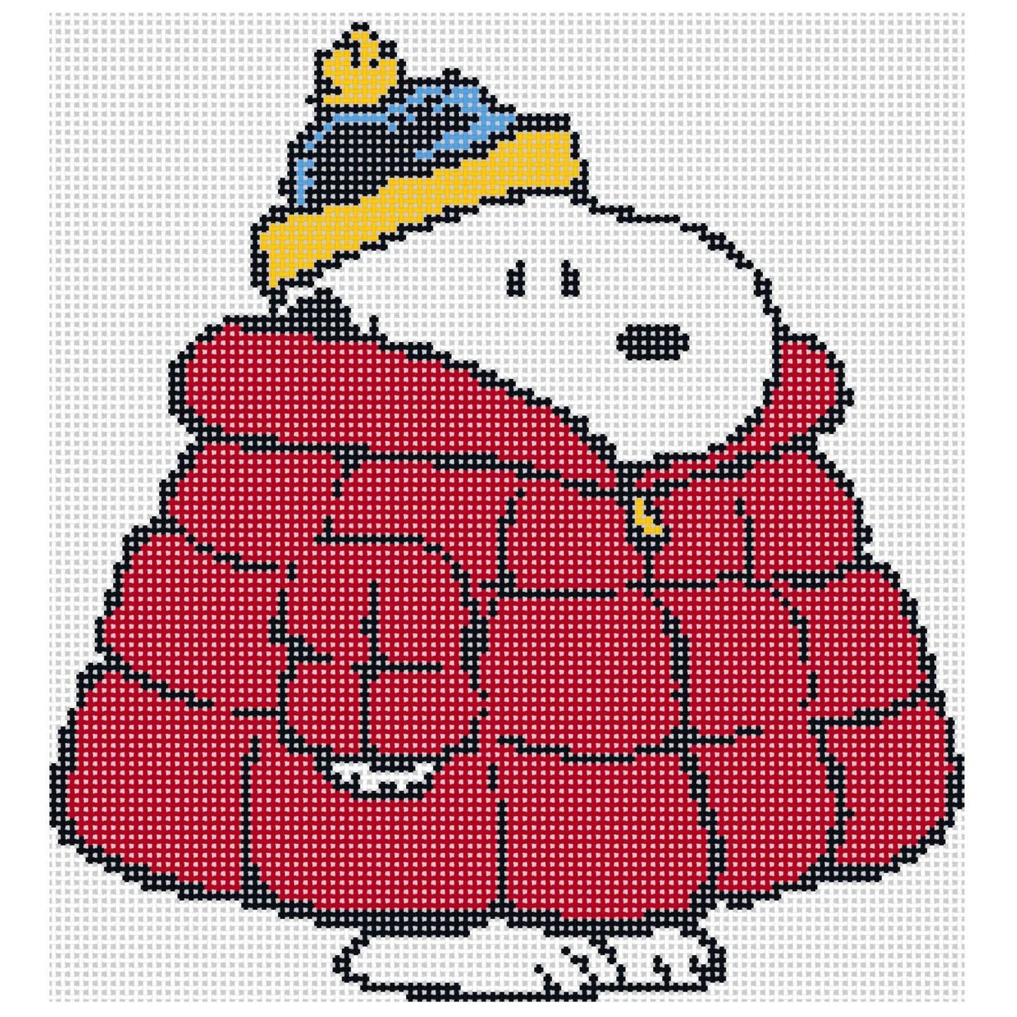 Winter3: Snoopy in Puffer Coat