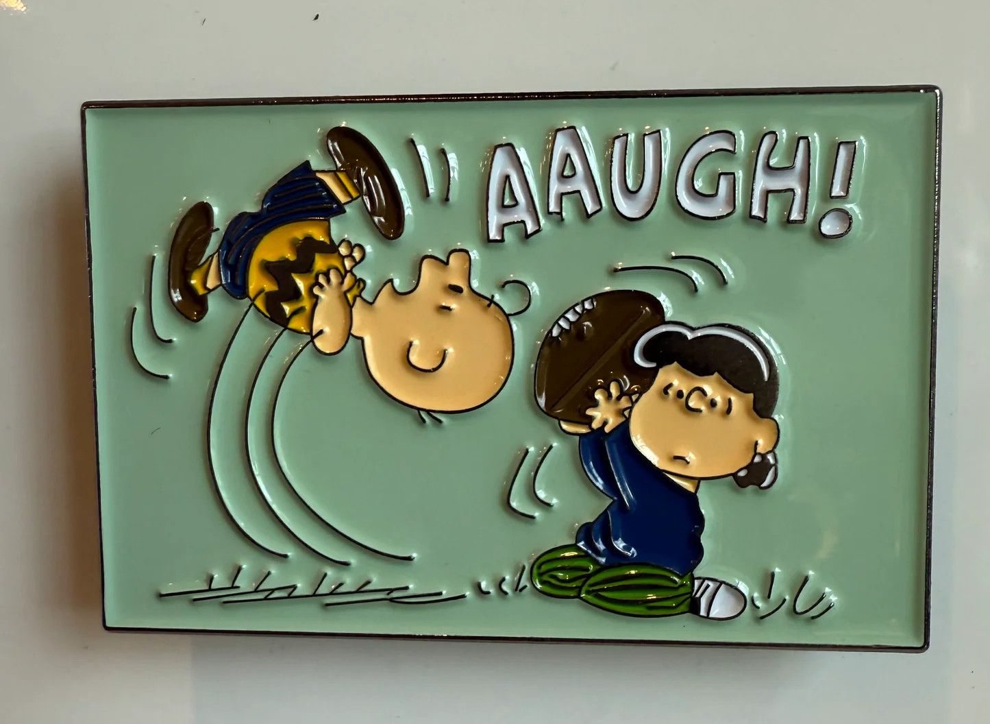 Peanuts AAUGH Needle Minder
