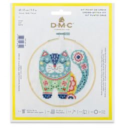 DMC Cat Cross Stitch Kit