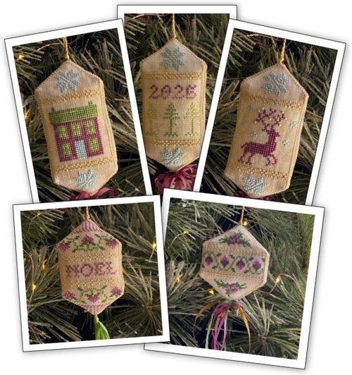 Sampler Ornaments