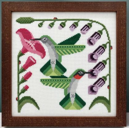 Ruby-Throated Hummingbirds