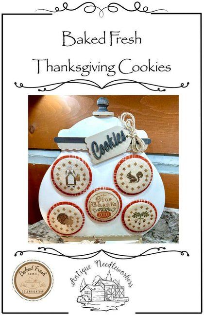 Baked Fresh: Thanksgiving Cookies