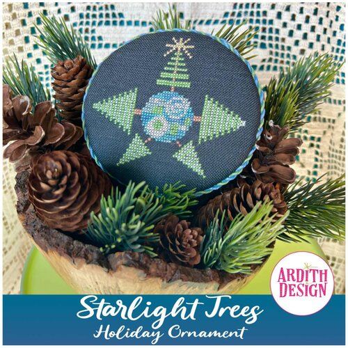 Starlight Trees Holiday Ornament