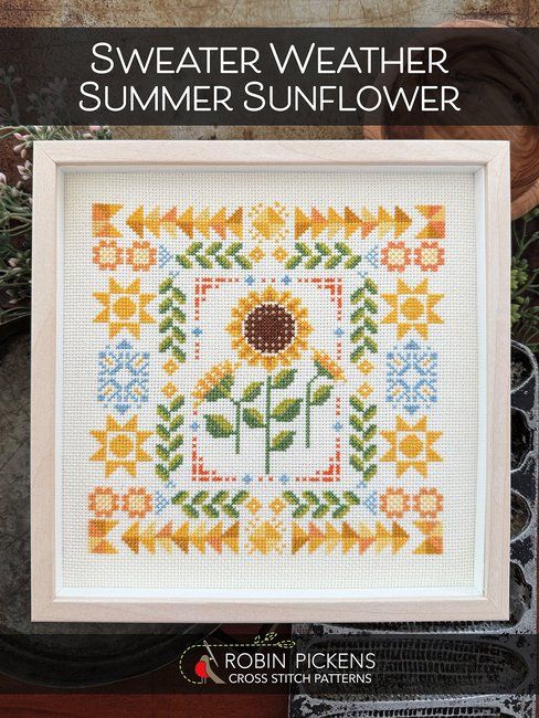 Sweater Weather: Summer Sunflower