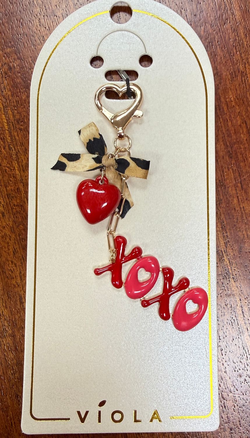 Hugs &amp; Kisses Scissor Fob