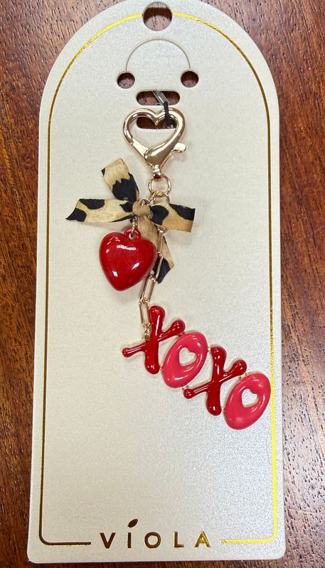 Hugs &amp; Kisses Scissor Fob