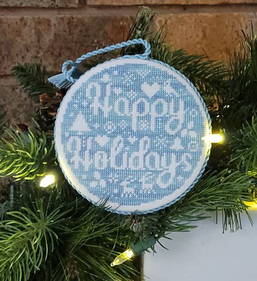 Happy Holidays Bauble