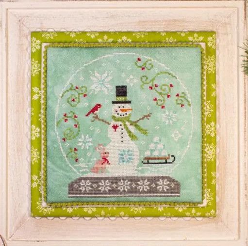 Snow Day Cross Stitch Chart #1 Snow Globe Series
