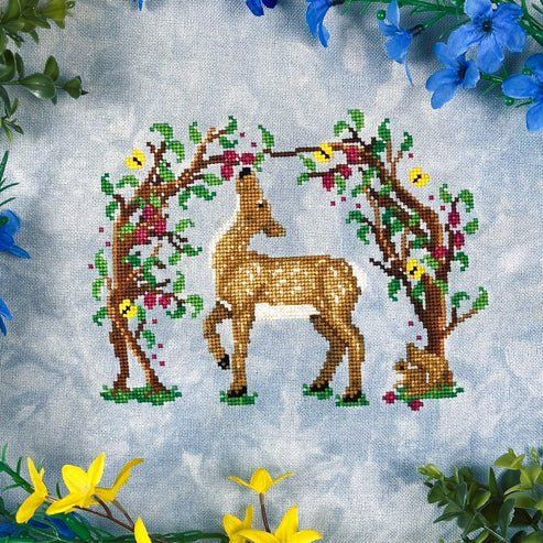 Deer in the Brambles