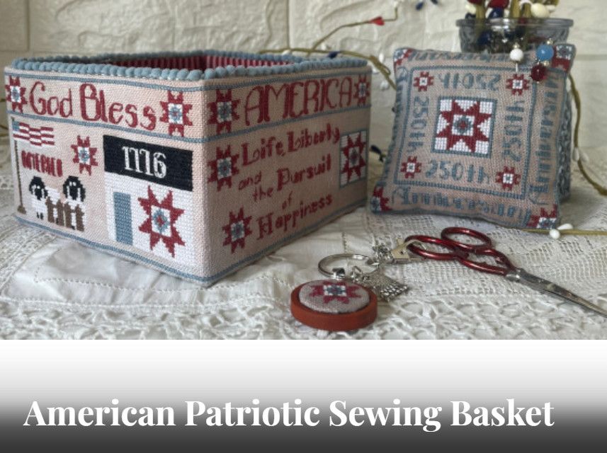 American Patriotic Basket  (Chart &amp; Accessories)