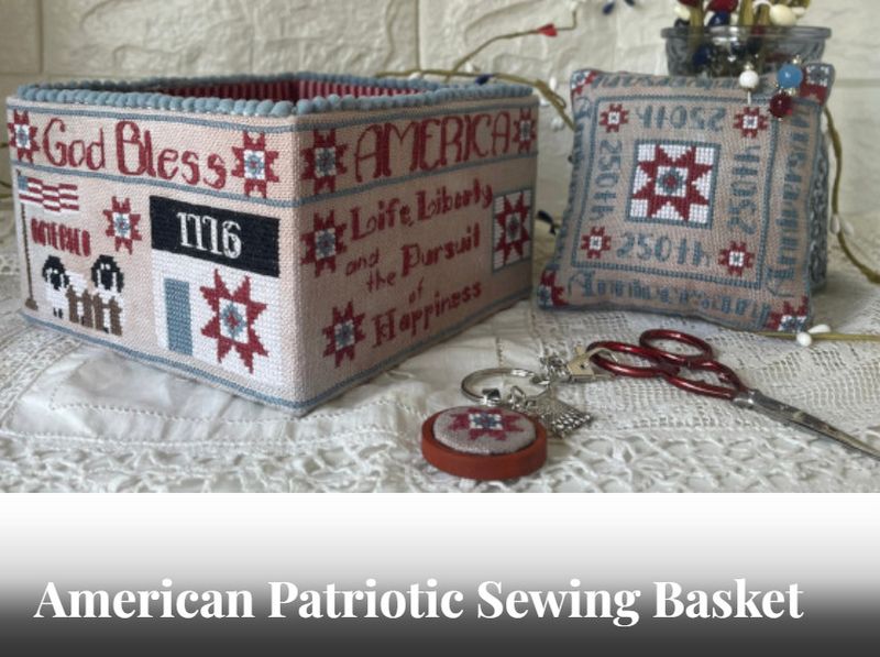 American Patriotic Basket  (Chart &amp; Accessories)
