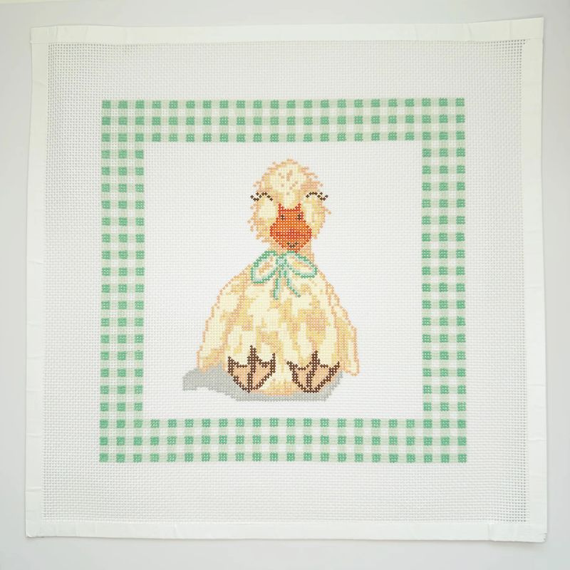APBA15: Duck Lovey w/Green Gingham