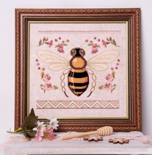 Bee and Blossoms