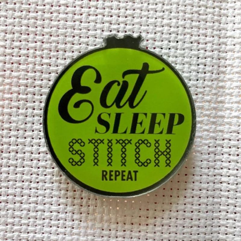 Eat, Sleep, Stitch Needle Minder