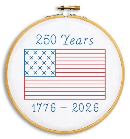 250 Years Embroidery Kit