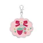 Strawberry Crush Enamel Charm