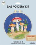 Mushroom Embroidery Kit