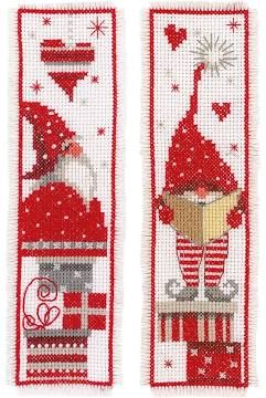 Gnome Bookmark Cross Stitch Kit
