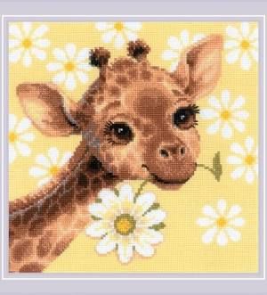 Little Giraffe Cross Stitch Kit