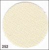 Lugana 25 Ct-Ivory: Fat Half