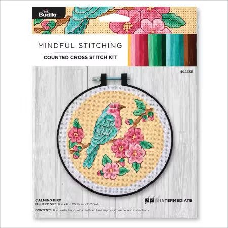 Calming Bird Cross Stitch Kit