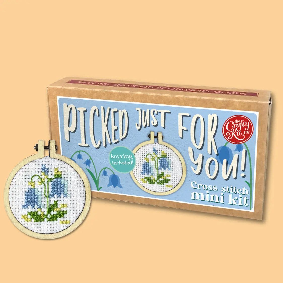 Picked Just For You! Mini Cross Stitch Kit